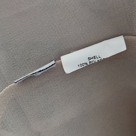 Joe Fresh Dress Womens Size S Small Green Orange Floral Long Sleeve Lightweight - Picture 7 of 7